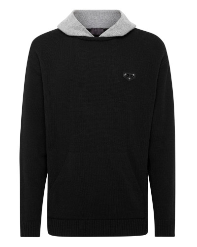 Cashmere Hoodie sweatshirt Iconic Plein