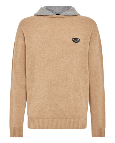 Cashmere Hoodie sweatshirt Iconic Plein