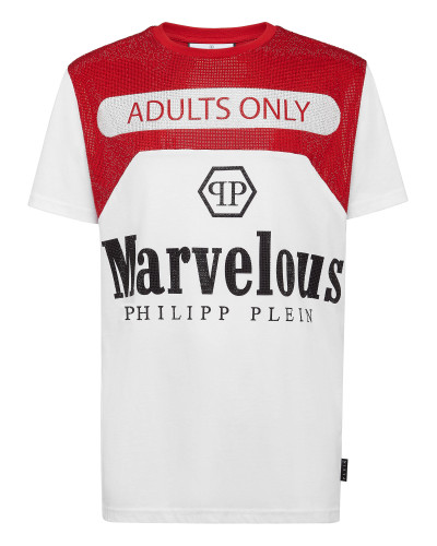 T-shirt Round Neck SS stones Marvelous