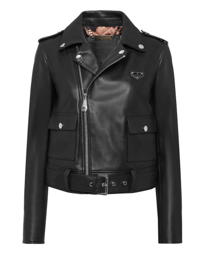 Leather Biker Iconic Plein