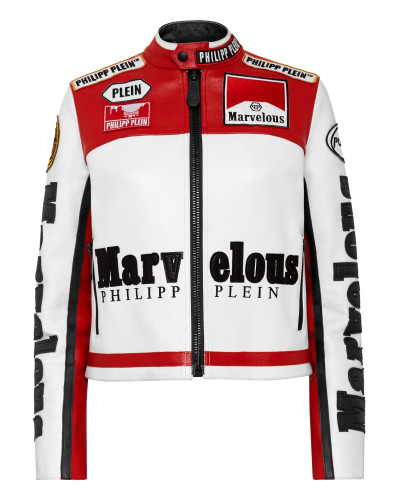 Leather Moto Jacket Marvelous