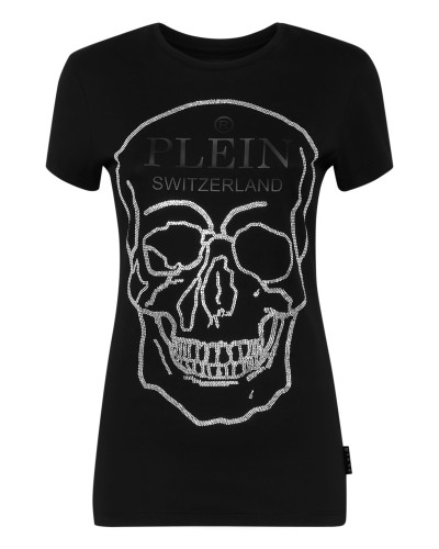 T-shirt Round Neck SS Crystal Skull