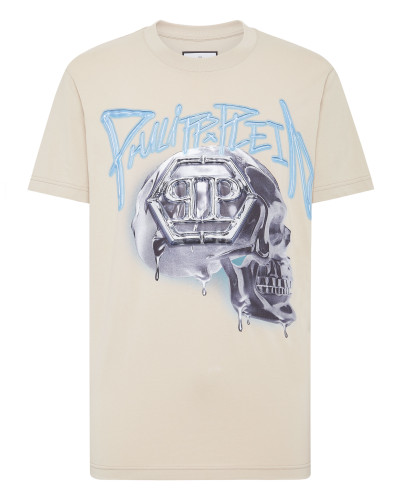 T-shirt Round Neck Skull