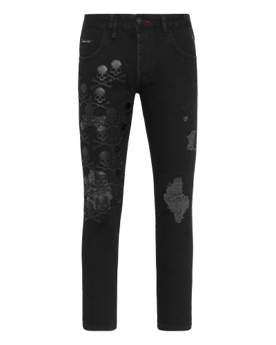 Denim Trousers Skinny Fit Skull&Bones
