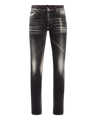 Denim Trousers Super Straight Cut Fit