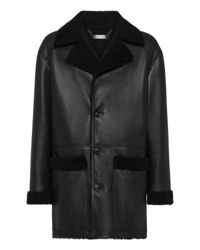 Long Shearling Jacket