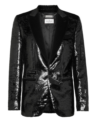 Velvet & Lurex Blazer Lord fit Sartorial