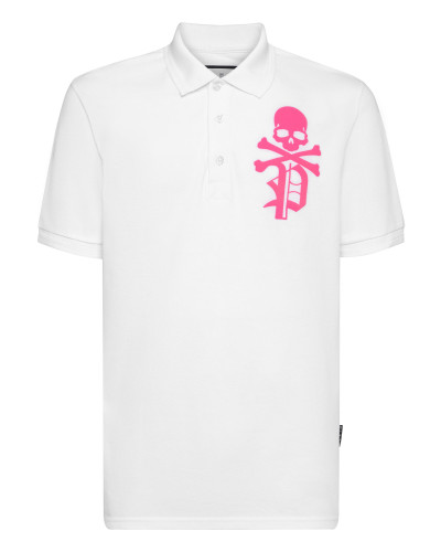 Slim Fit Polo Shirt Skull&Bones