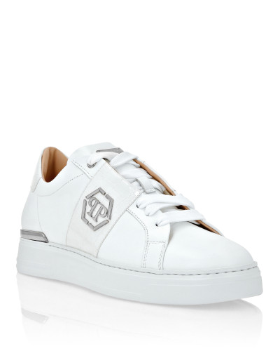 Leather Lo-Top Sneakers