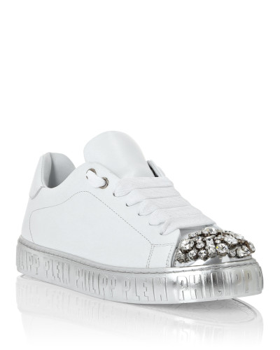 Leather Lo-Top Sneakers