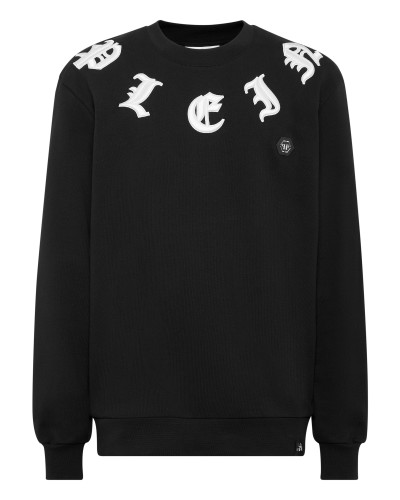 Sweatshirt Round Neck Gothic Plein