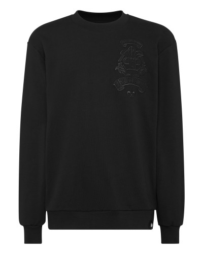 Sweatshirt Round Neck Gothic Plein