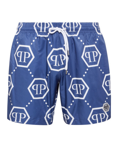 Short Swim Boxer Monogram