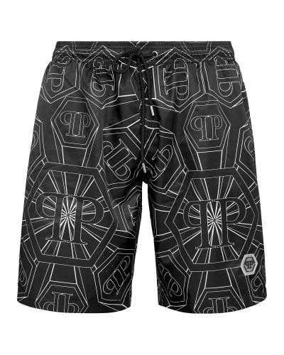 Short Swim Boxer Monogram