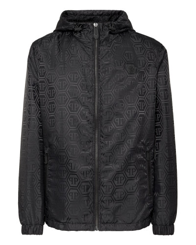 Nylon Jacquard Kway Monogram