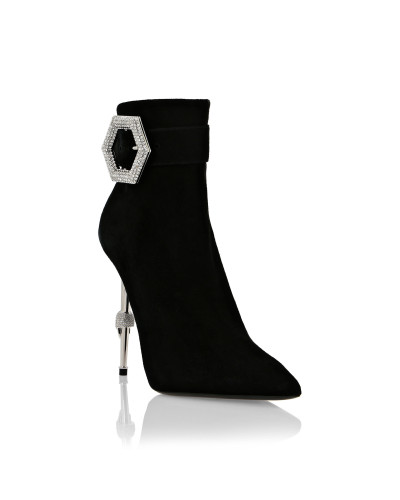 bootie high heels Crystal