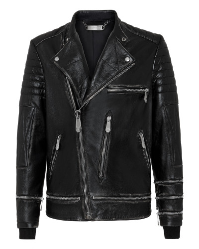 Leather Biker Iconic Plein