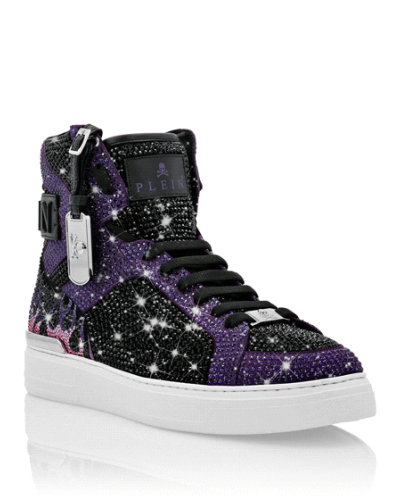 MONEY BEAST Hi-Top crystal  Flame