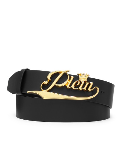 Leather Belt King Plein