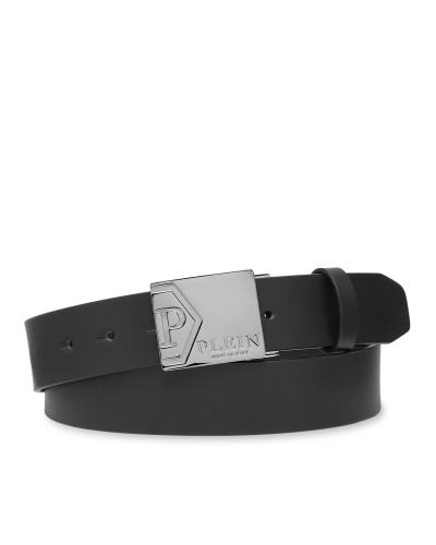 Leather Belt Iconic Plein