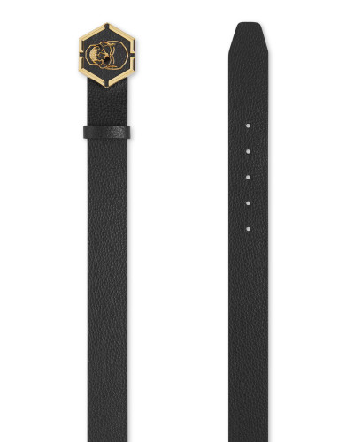 Leather Belt Iconic Plein