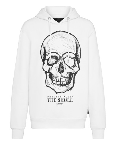 Hoodie sweatshirt print Skull