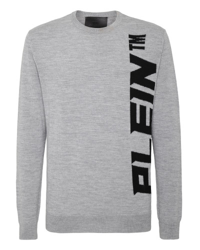 Wool Pullover Round Neck LS