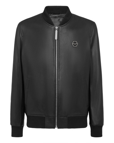 Bomber Leather Jacket