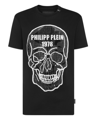 T-shirt Round Neck SS Crystal Skull