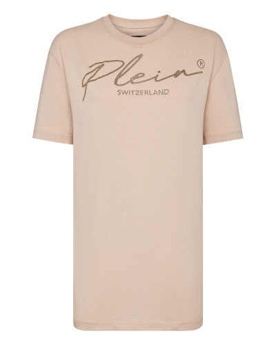 T-shirt Round Neck SS Crystal Signature