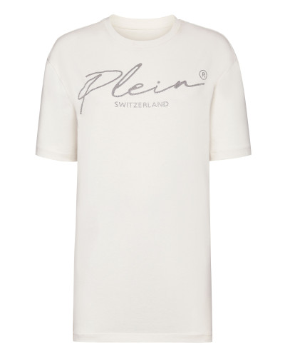 T-shirt Round Neck SS Crystal Signature