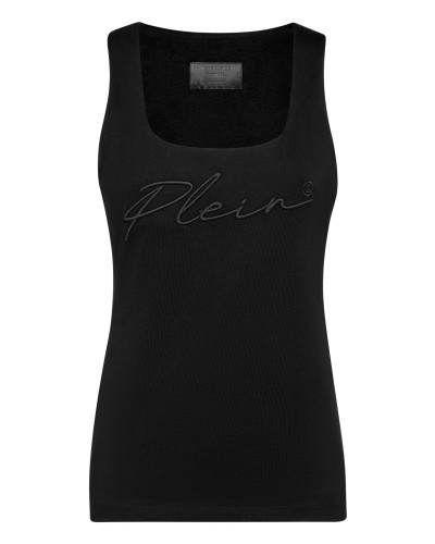 Leisurewear Tank top Embroidery Signature