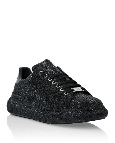 Suede Runner Full Strass Crystal