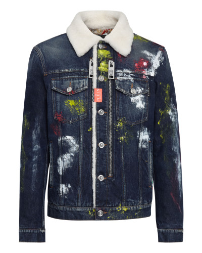 Denim Jacket Painted