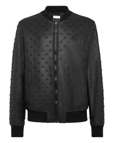 Leather Bomber