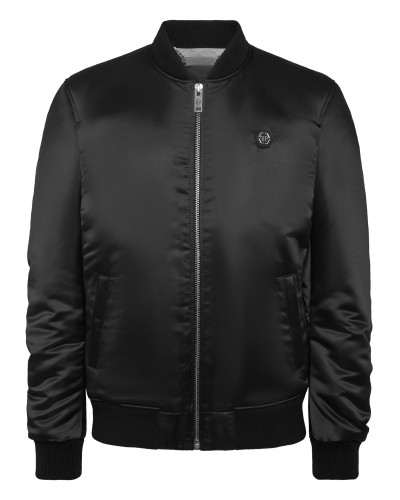 Satin Bomber Skull
