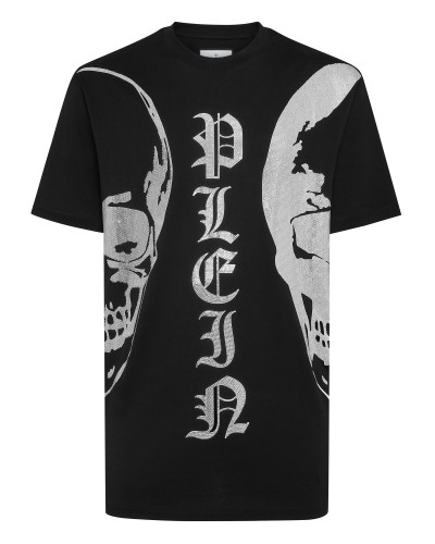 T-shirt Round Neck SS with Crystals