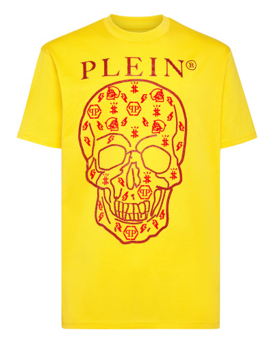 T-shirt Round Neck SS with Crystals