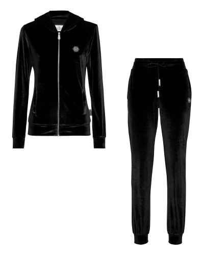 Tracksuit Hoodie/Trousers with Crystals