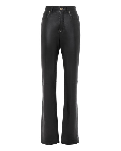 Leather Trousers Long