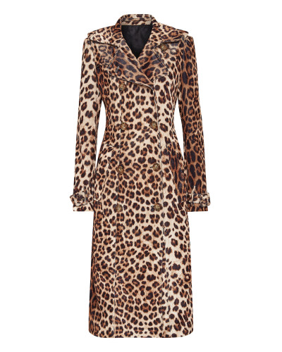 Trench coat Leopard