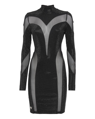 Mini Dress with Crystals