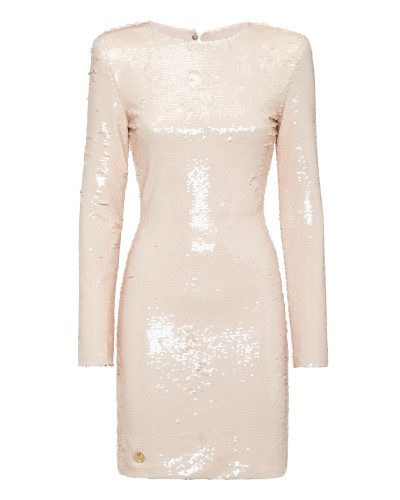 Mini Dress with Crystals