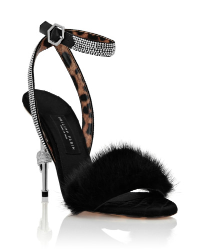 Sandals High Heels Crystal