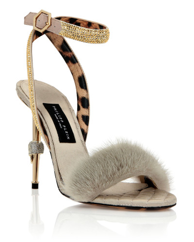 Sandals High Heels Crystal