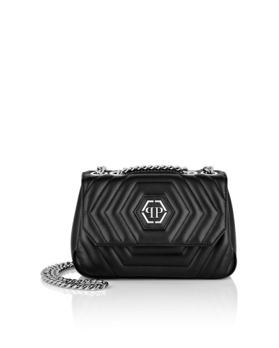 Nappa Shoulder Bag Hexagon