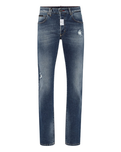 Denim Trousers Straight Supreme