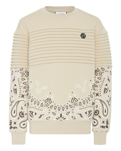 Sweatshirt LS Paisley Bandana