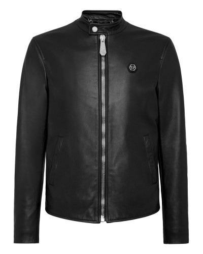 Leather Moto Jacket