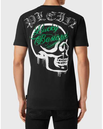 T-shirt Round Neck SS Paisley Gothic Plein